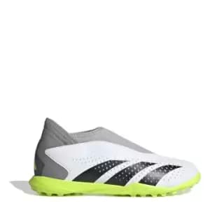 adidas Predator .3 Astro Turf Football Boots Juniors - White