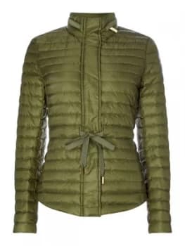 Michael Kors Belted packable puffer Jade