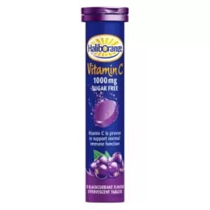 Haliborange Vitamin C Effervescent Blackcurrant Sugar Free