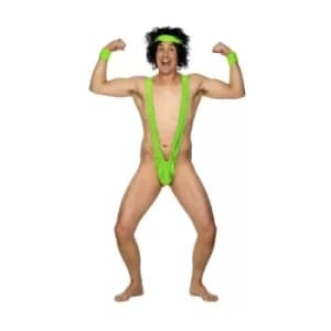 Thumbs Up Borat Mankini Lime Green
