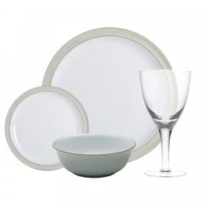 Denby Linen 16Pc Entertaining Set