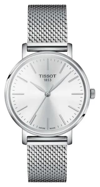 Tissot T1432101101100 Womens Everytime Silver Dial Watch