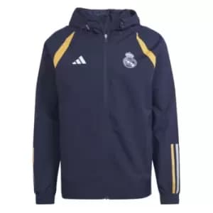 2023-2024 Real Madrid Allweather Jacket (Legend Ink)
