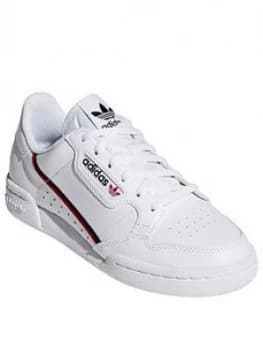 Adidas Originals Continental 80 Junior Trainers - White