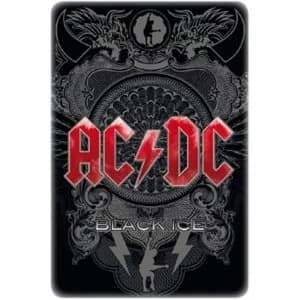 AC/DC - Black Ice Metal Wall Sign