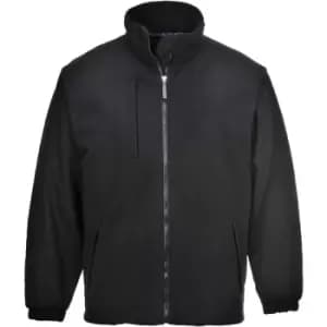 Portwest F330BKRS - sz S BuildTex Laminated Fleece (3L) - Black - Black