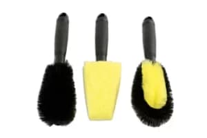 Laser Tools 5008 Wheel Brush Set 3pc