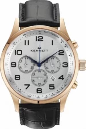 Mens Kennett Savro Modern Chronograph Watch SVRGWHBLMD