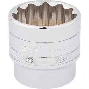 Draper 1/2" Drive Hi Torq Bi Hexagon Socket Metric 1/2" 36mm