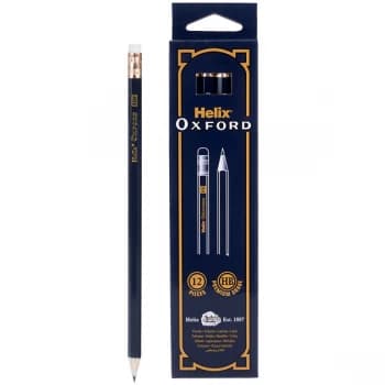 Helix P35010 Oxford Hb Pencils - Pack of 12