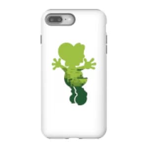 Nintendo Super Mario Yoshi Silhouette Phone Case - iPhone 8 Plus - Tough Case - Gloss