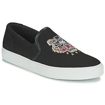 Kenzo K-SKATE SLIP-ON SNEAKERS mens Shoes Trainers in Black.5,8,9
