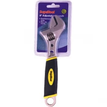SupaTool Adjustable Wrench with Power Grip 8â??/200mm