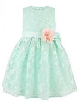 Monsoon Baby Girls Sylvie Dress - Mint
