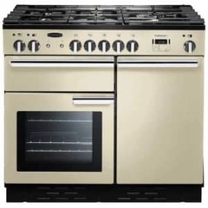 Rangemaster 92610 100cm Professional Plus 100 Dual Fuel Range Cream