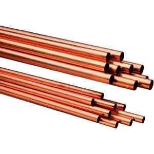 Wickes Copper Tube - 28mm x 3m Pack of 10