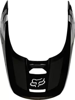 FOX V1 REVN Helmet Peak, black-white, Size XS S, black-white, Size XS S