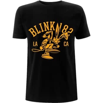 Blink-182 - College Mascot Unisex Large T-Shirt - Black
