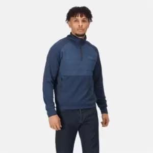 Regatta Addinston Hybrid Full Zip Softshell Jacket - Blue