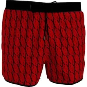Calvin Klein Swim Shorts Mens - Red