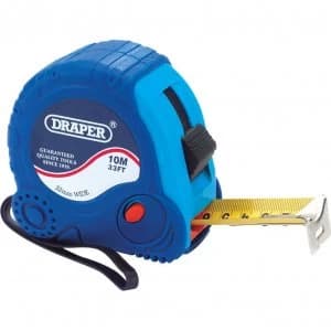 Draper Soft Grip Tape Measure Imperial & Metric 33ft / 10m 32mm