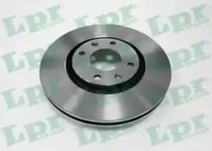 LPR Brake disc PEUGEOT,CITROEN P1003V 1613703980,1618862780,1667857480 Brake rotor,Brake discs,Brake rotors 424918,424984,4249J6,3557911,1606401480