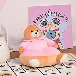 Homcom Kids Sofa Brown 450 x 60 mm