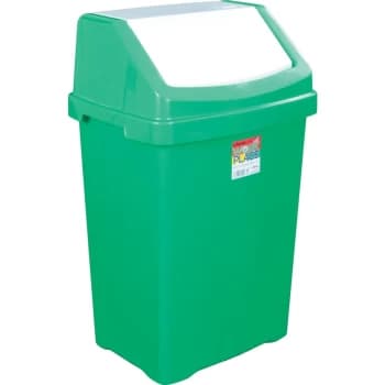 Green Swing Bin - 50 Litre