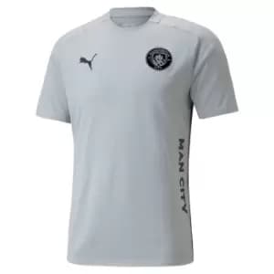 2021-2022 Man City Casuals Tee (Quarry)