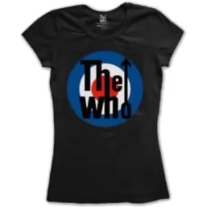 The Who - Target Classic Ladies XX-Large T-Shirt - Black