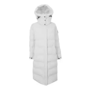 Sandbanks Haven Long Jacket - White