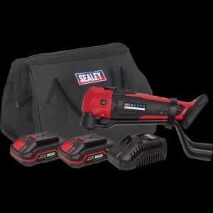 Sealey CP20VMT 20v Cordless Oscillating Multi Tool 2 x 2ah Li-ion Charger Bag