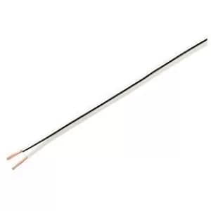 Labgear Clear 2.2mm 2 Core 42 Strand Copper Screened Figure of 8 Twin Speaker Audio Surround Sound Car Cable 19806HS - 1 Meter