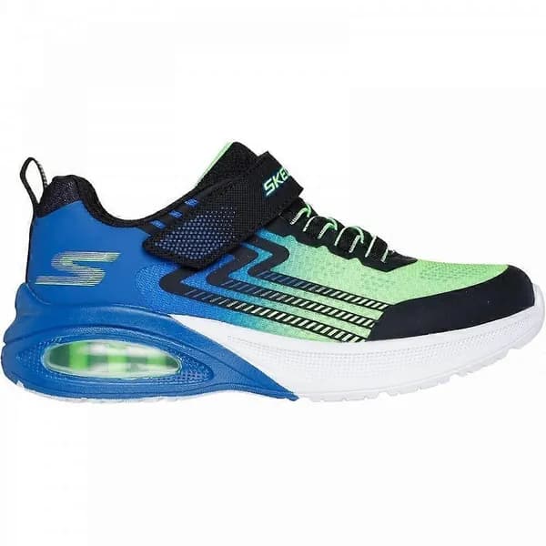 Skechers Boys Microscope Max Advance Trainers UK Size 4 (EU 37) Black Blue Line SKE2386-BBLM-4