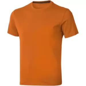 Elevate Mens Nanaimo Short Sleeve T-Shirt (M) (Orange)