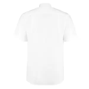 Kustom Kit Mens Workforce Short Sleeve Shirt / Mens Workwear Shirt (2XL) (White)