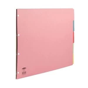 Concord Subject Divider 5-Part A3 Oblong 70399/J3