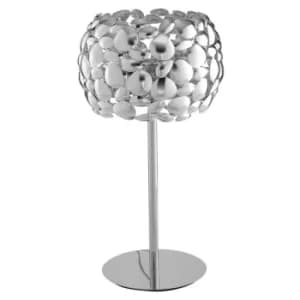 Fan Europe DIONISO 2 Light Table Lamp Chrome 30x51cm