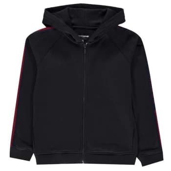 Emporio Armani Tape Zip Hoodie - Navy 0922