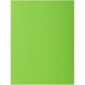 Rock"s 2 Flap Folders A4, Green, 5 Packs of 50