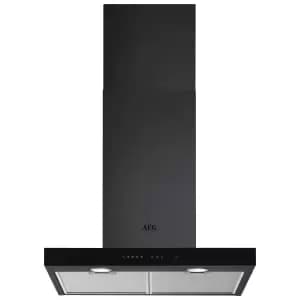 AEG DBE5681HR 60cm T-Box Chimney Hood - Black