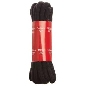 Punch Round Black Laces - 140cm