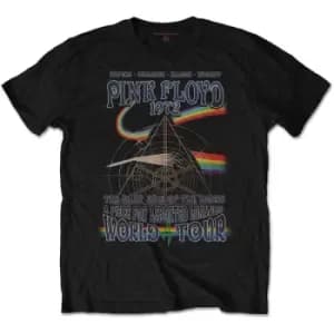 Pink Floyd - Assorted Lunatics Unisex Large T-Shirt - Black