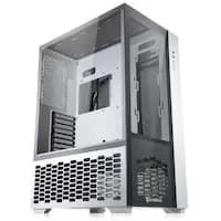 Raijintek PAEAN Premium Midi ATX Tower Case, White with Tempered Glass