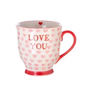 Sass & Belle Love You Valentines Hearts Mug