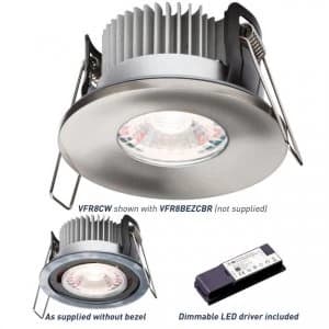 Fire-Rated Downlight 4000K, PROKNIGHT LED IP65 8W