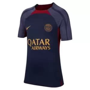 Nike Paris Saint Germain Stripe Top 2023 2024 Juniors - Blue