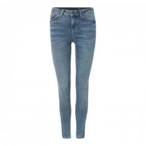 Noisy May Lucy Skinny Jeans - Medium Blue