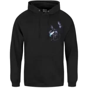 Requiem Collective Mens Wyvern Flames Hoodie (L) (Black)