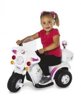 6V Unicorn Ride On Bike